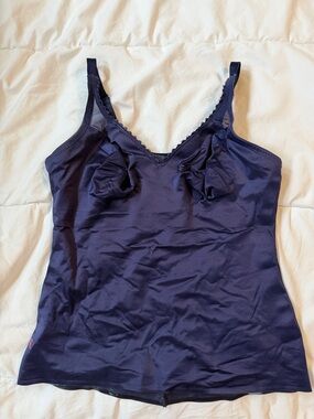 Navy Ruby Ribbon Camisole